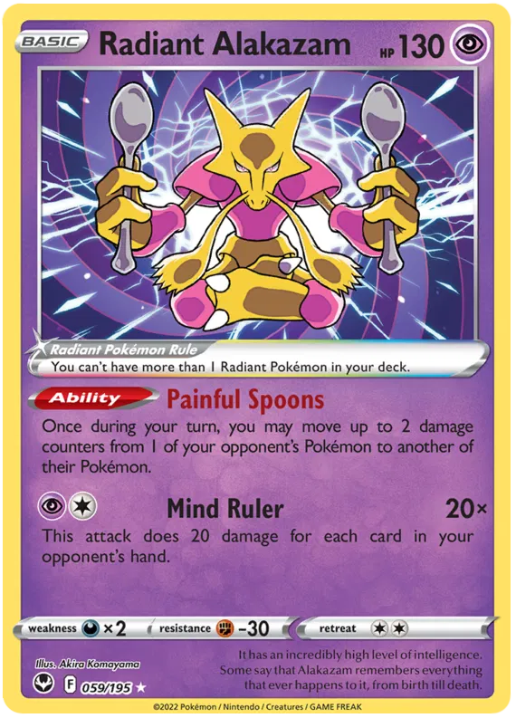 Radiant Alakazam - 059/195