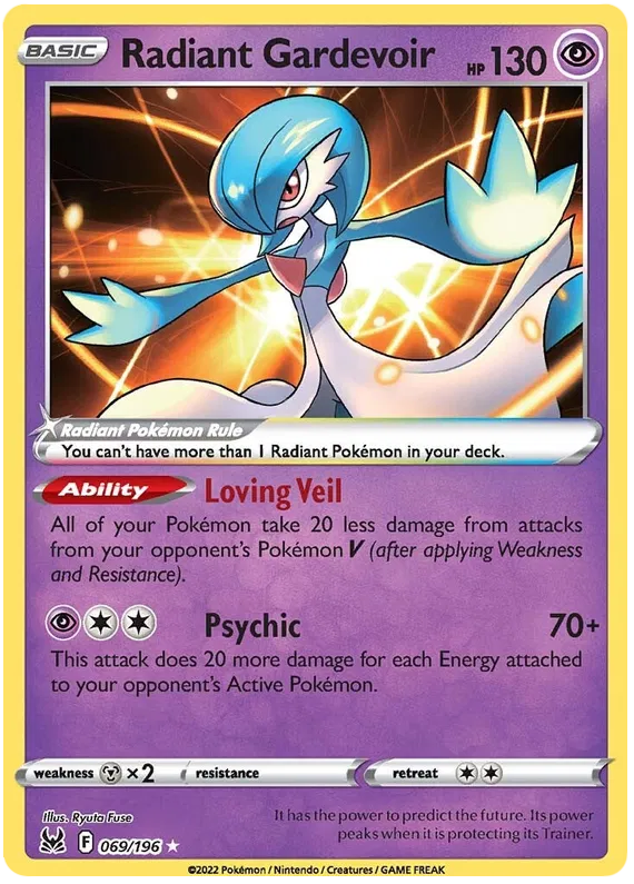 Radiant Gardevoir - 069/196