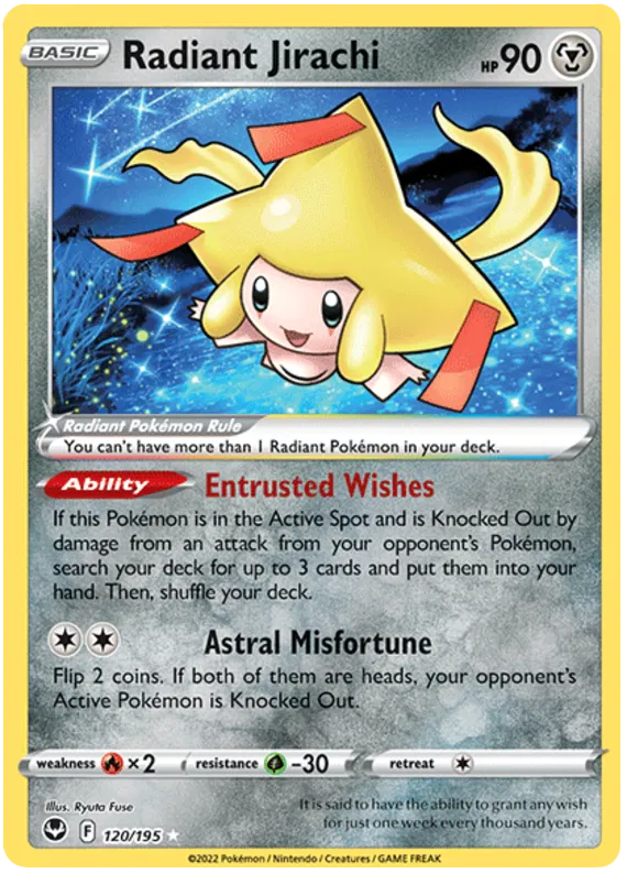 Radiant Jirachi - 120/195